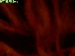 Grown-up gordinhos amadora a fumar broche em sexdate webcam