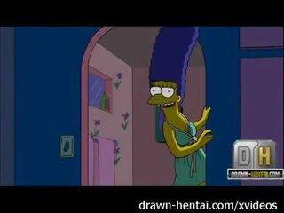 Simpsons kön film - kön video- natt