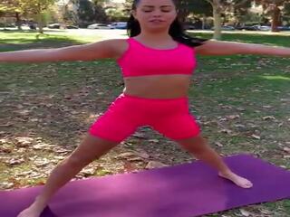 Smashing yoga stunner alina lopez körd och creampied: högupplöst kön video- 3b
