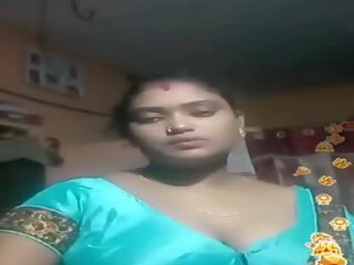 Tamil india ilusad suured naised sinine silky blouse elama, seks film 02